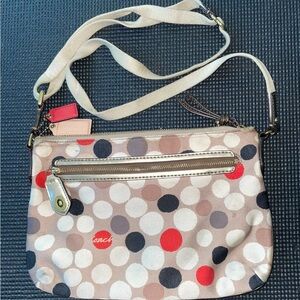 Coach Polka Dot Crossbody Bag - Multicolor